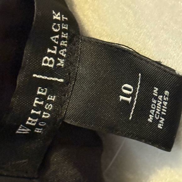 White House Black Market Black Strapless Dress - Picture 9 of 12